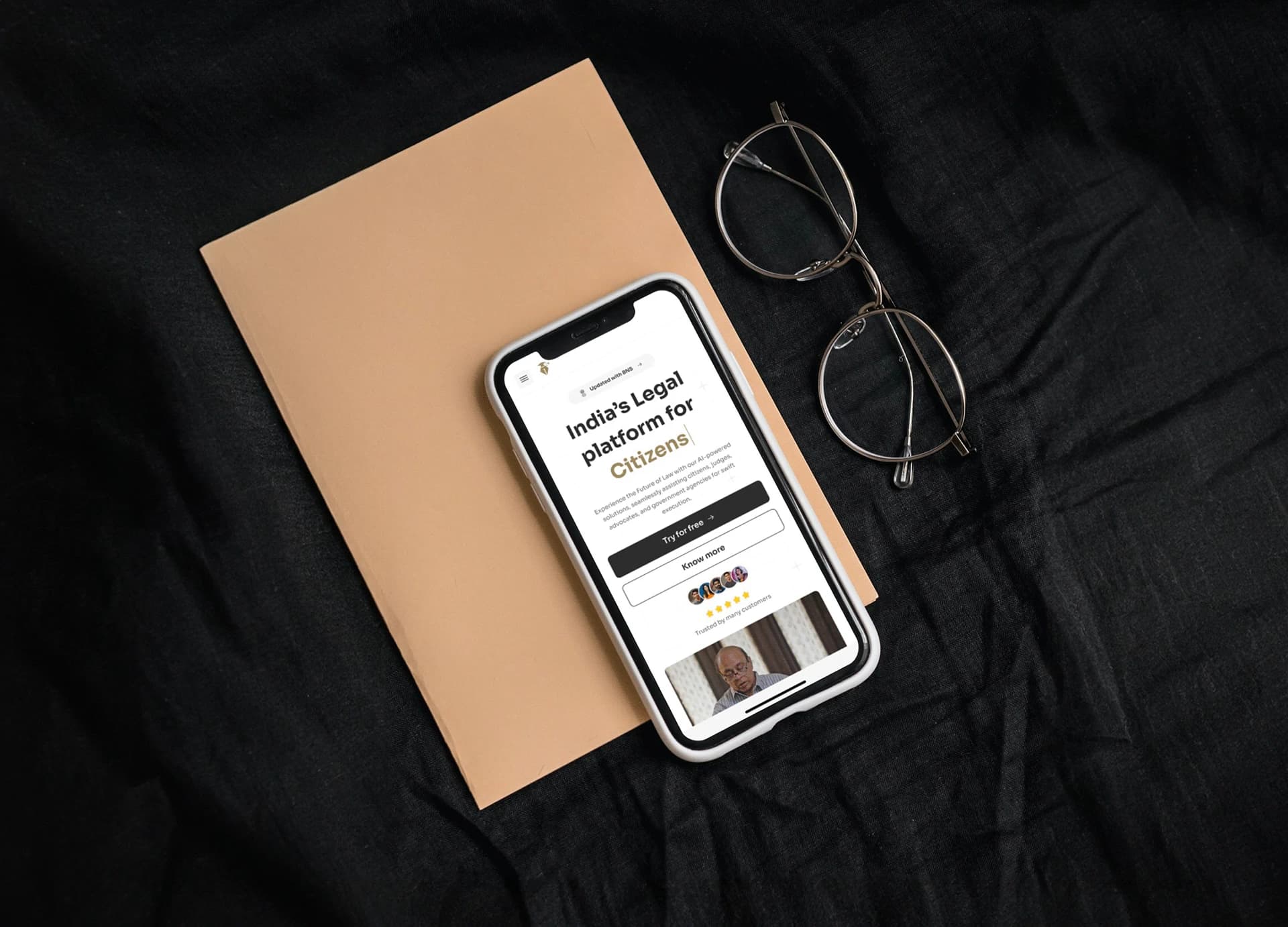 DigiLawyer on a phone: “India's Legal platform for Citizens”