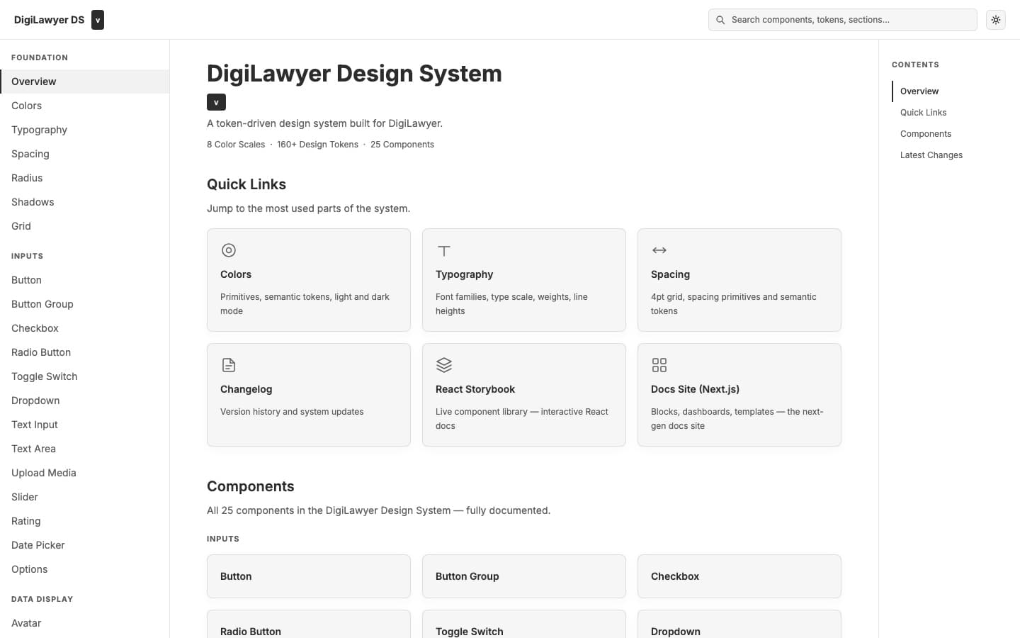 The documentation site